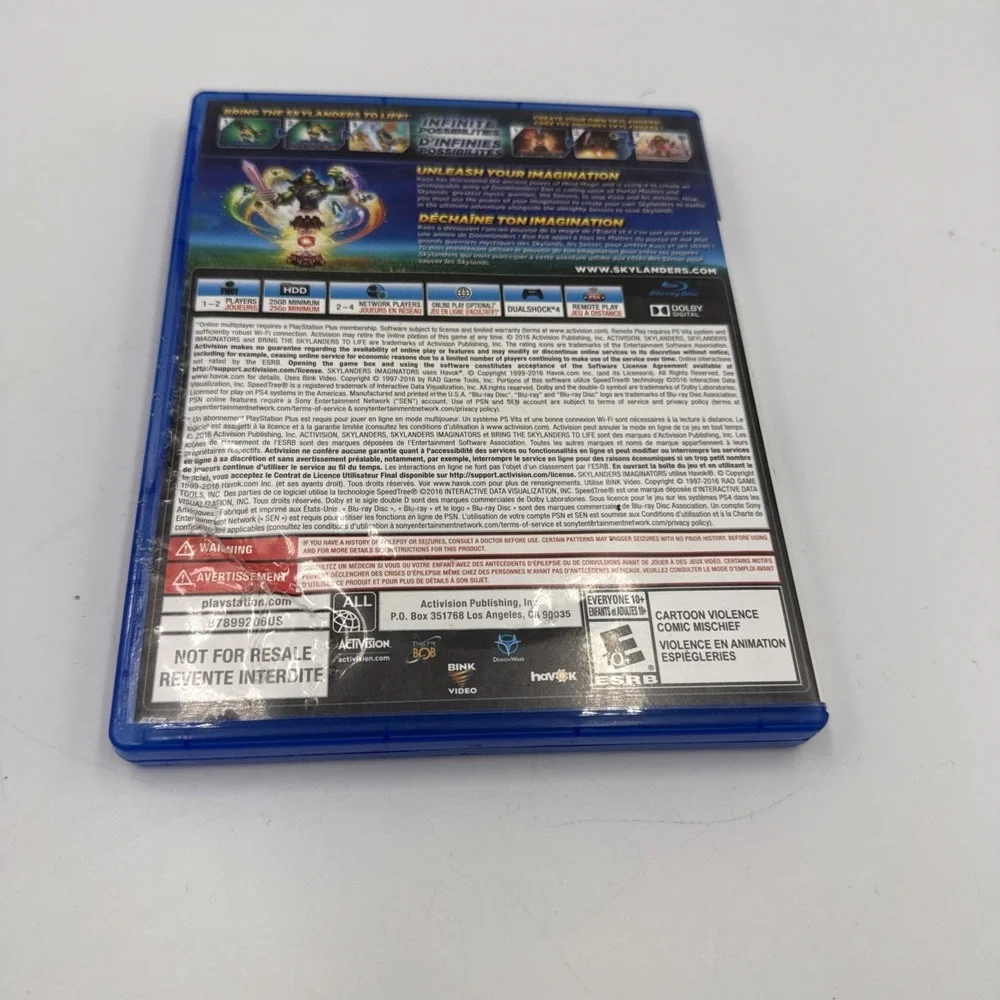 Skylanders Imaginators Game Only PS4